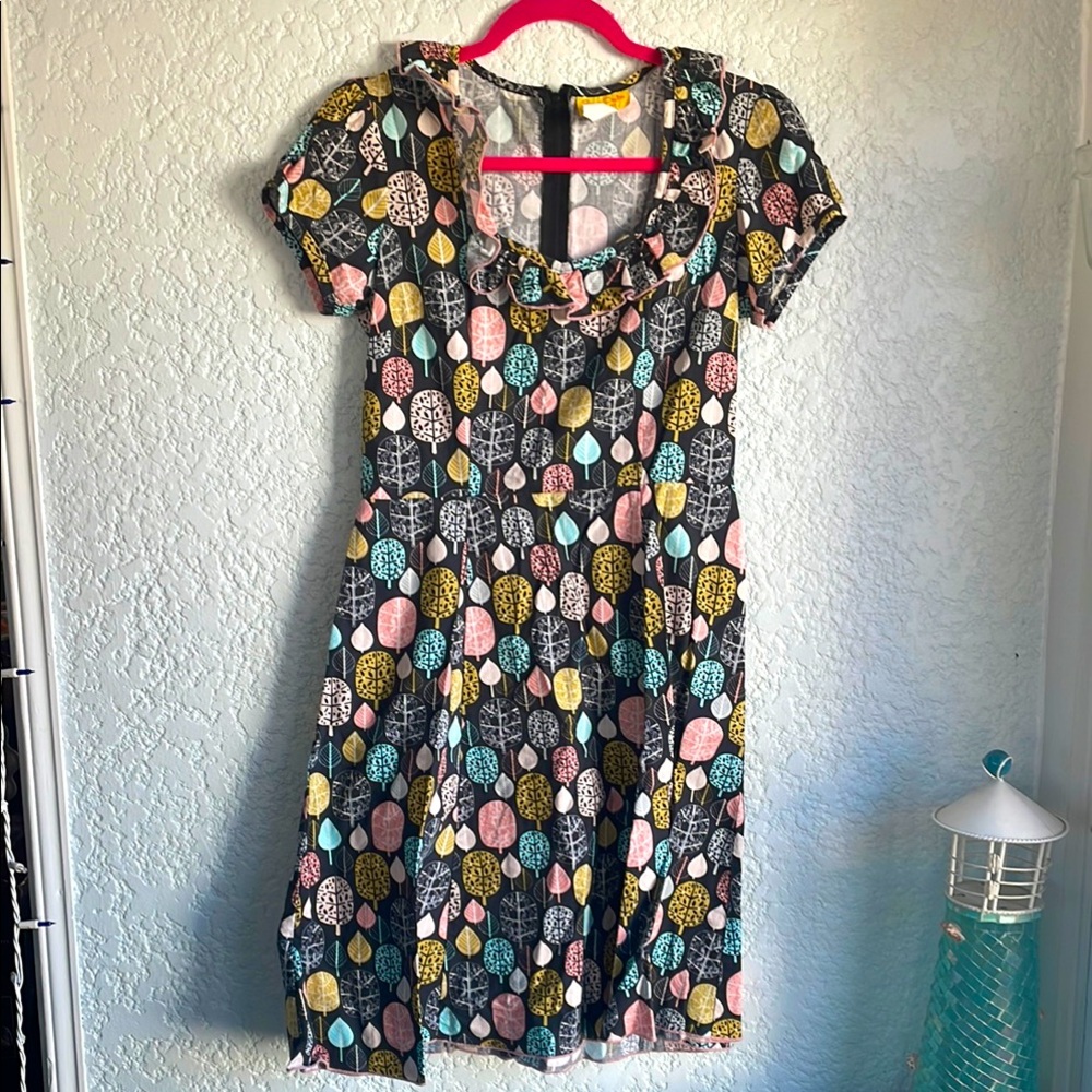 Bernie Dexter Leaf Print Women's Dress
